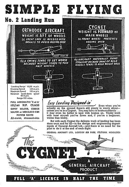 General Aircraft Cygnet                                          