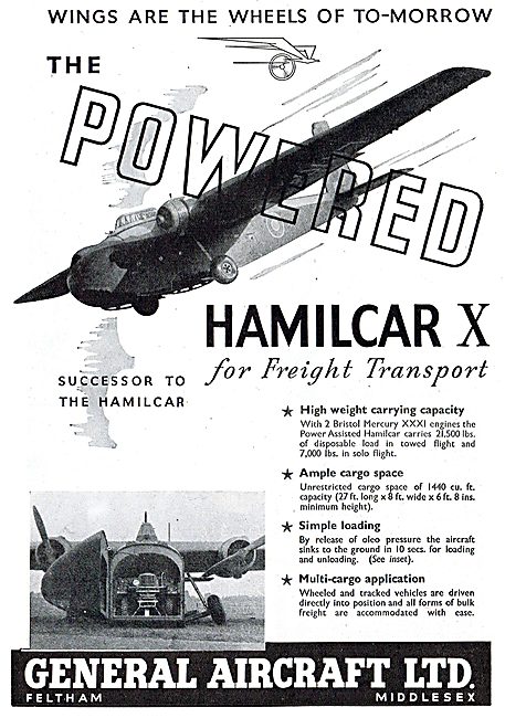 General Aircraft GAL Powered Hamilcar X                          