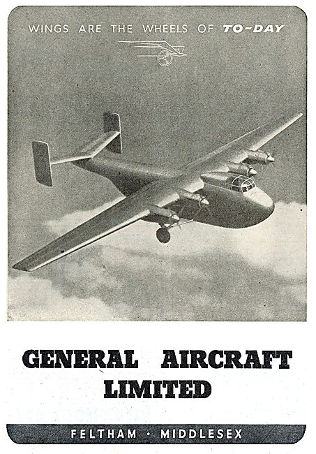 General Aircraft. Wings Are The Wheels Of To-Day                 