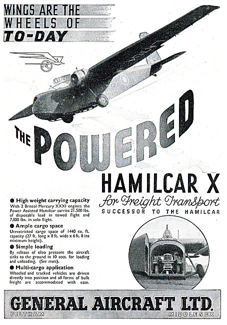 General Aircraft GAL : Powered Hamilcar X                        