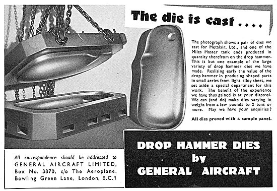 General Aircraft - Drop Hammer Dies                              