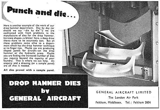 General Aircraft - Drop Hammer Dies                              