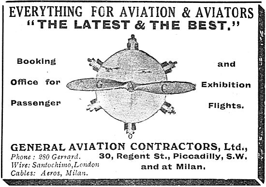 Let General Aviation Contractors Book Your Passenger Flights     