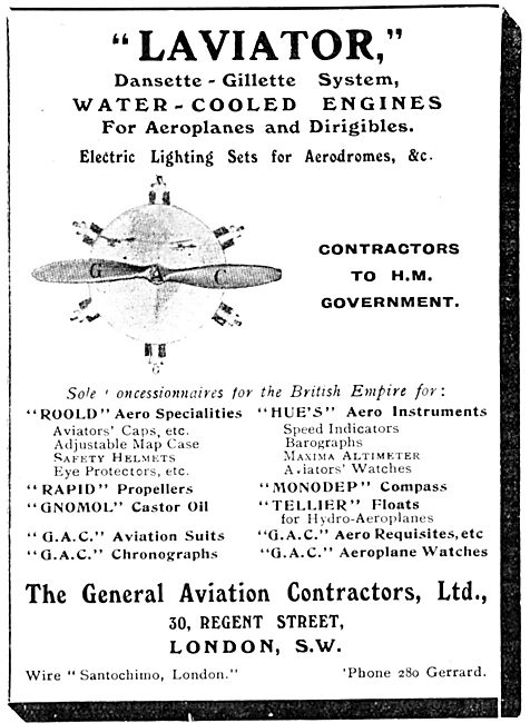 General Aviation Contractors -  Laviator Dansette-Gillette Engine