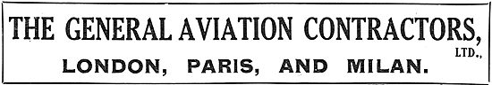 General Aviation Contractors - London, Paris & Milan             