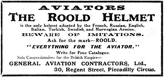 General Aviation Contractors For The Roold Aviators Helmet       