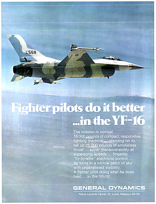 General Dynamics YF-16                                           