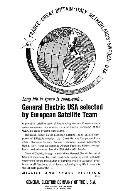 General Electric - European Satellite Team                       