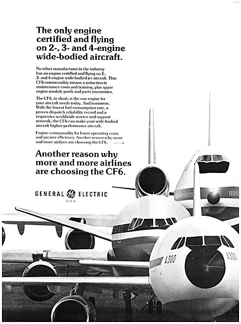 General Electric GE CF6                                          