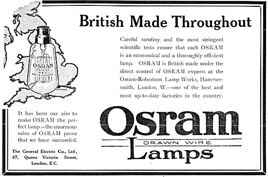 General Electric OSRAM Lamps - Osram-Robertson Lamp Works        