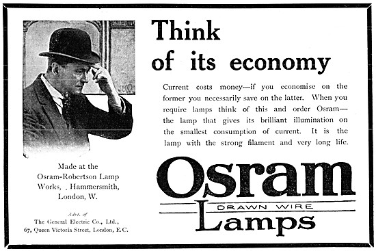 General Electric OSRAM Lamps - Osram-Robertson Lamp Works        