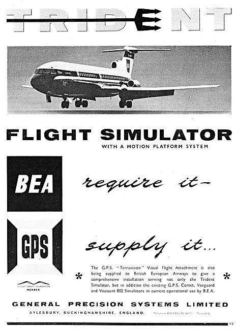 General Precision Systems - GPS Flight Simulators                