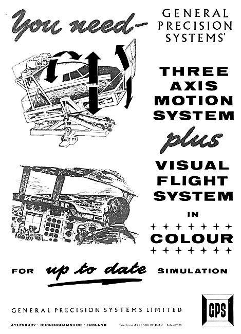 General Precision Systems GPS Flight Simulators                  