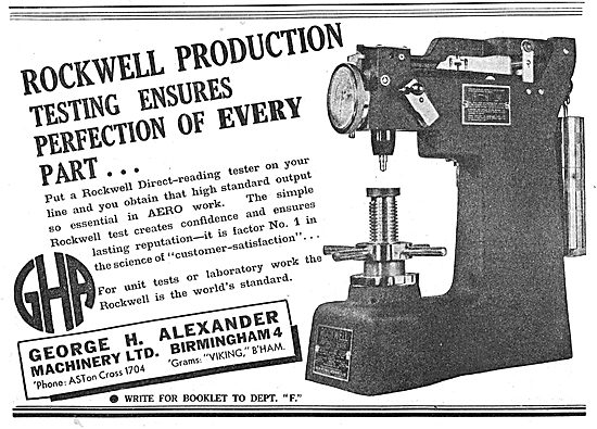 George Alexander Do-All Engineering Machinery                    