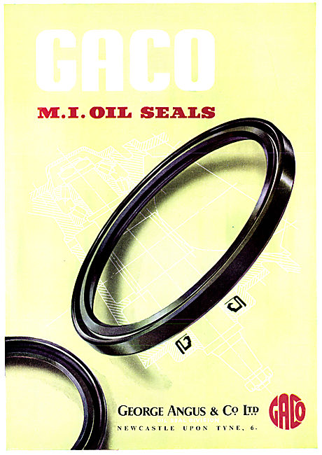 George Angus GACO M.I.Oil Seals                                  