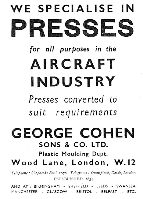 George Cohen - Hydraulic Presse                                  
