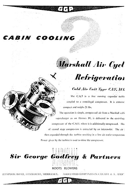 Godfrey Aircraft Pressurization & Air Conditioning Systems       