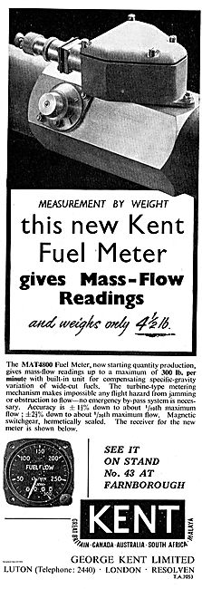 Kent MAT4800 Fuel Flow Meter For Aircraft                        