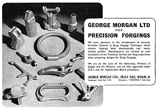 George Morgan Ltd. Selly Oak. Precision Forgings                 