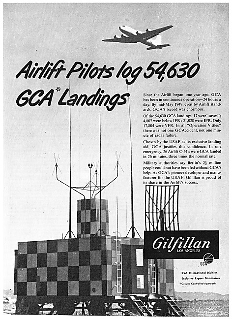 Gilfillan GCA Radar                                              