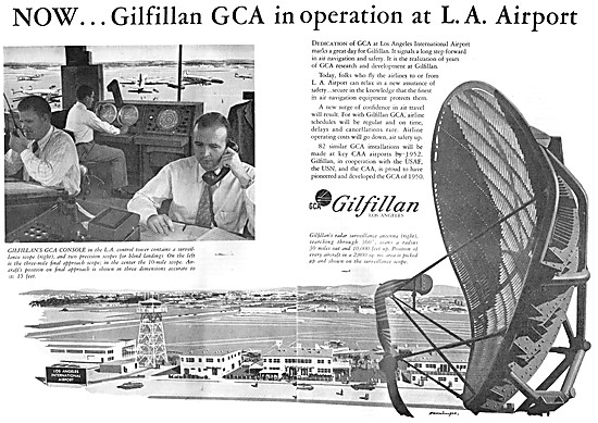 Gilfillan GCA - Gilfillan Ground Controlled Approach Radar 1950  