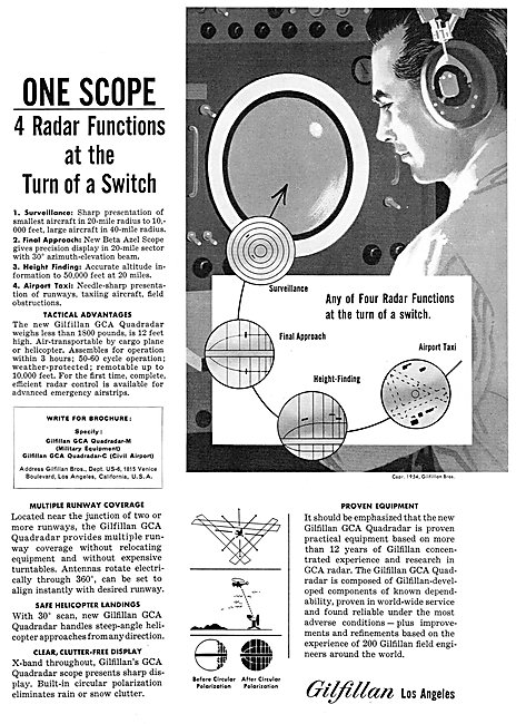 Gilfillan Airfield Radar Installations                           