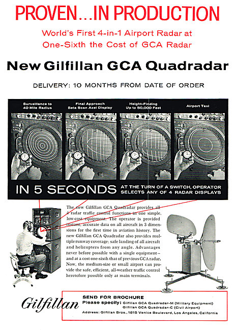 Gilfillan GCA Quadradar                                          