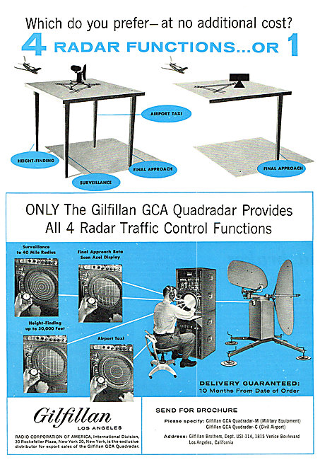 Gilfillan GCA Quadradar                                          