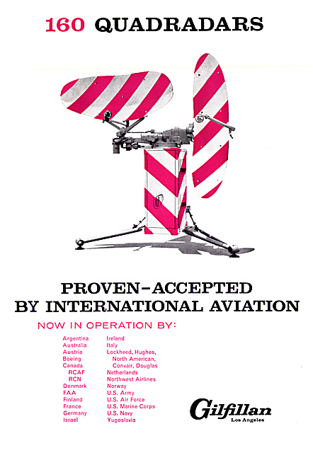 Gilfillan Radar & Electronics 1960                               