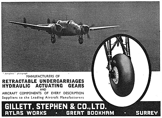 Gillett Stephen & Co - Hydraulic Actuating Gears & Components    