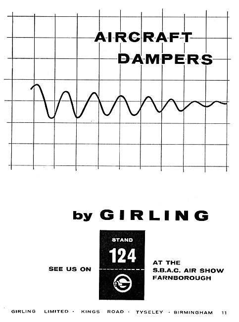 Girling Aircraft Dampers                                         