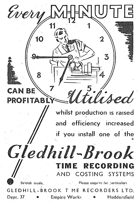 Gledhill-Brook Time Recording & Costing Systems                  