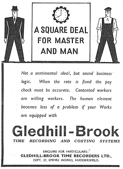 Gledhill-Brook Time Recording & Costing Systems                  