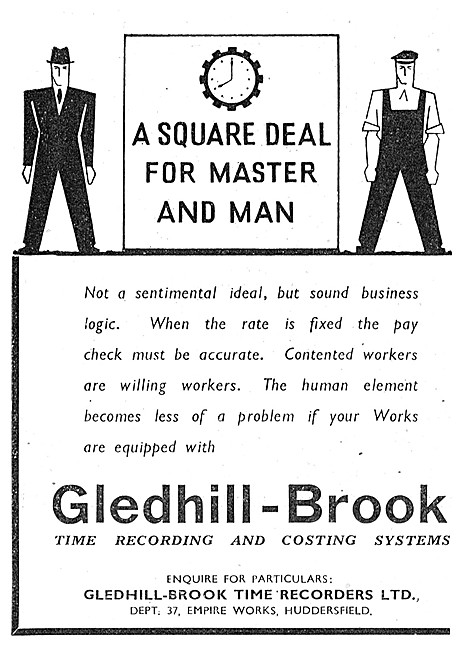 Gledhill-Brook Time Recording & Costing Systems                  