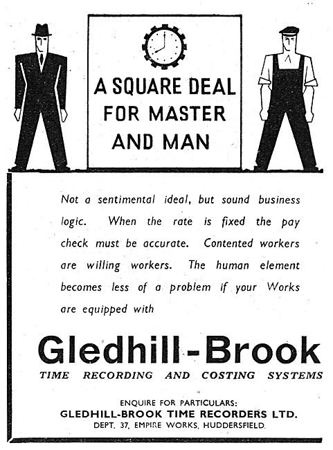 Gledhill-Brook Time Recording & Costing Systems                  
