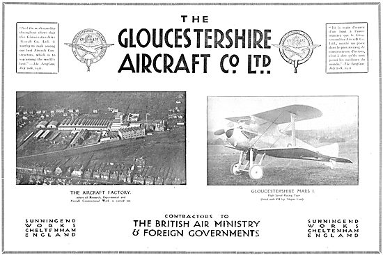 Gloster Mars High Speed Racing Aircraft                          