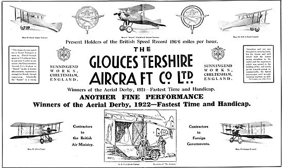 Gloster Mars. Gloster Commercial G-EBGA                          