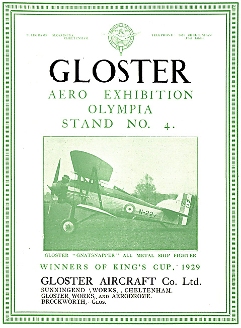 Gloster Gnatsnapper 1929                                         