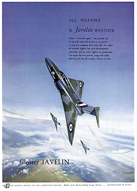 Gloster Javelin                                                  