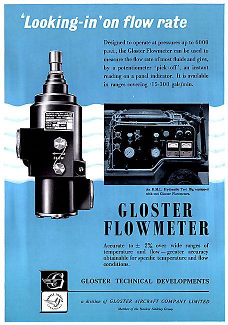 Gloster Technical Developments - Fluid Flowmeter                 