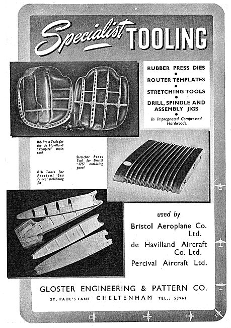 Gloster Engineering & Pattern Co - JIgs, Dies & Templates        