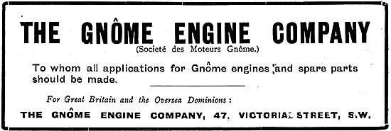 The Gnome Engine Company - Aero Engines                          