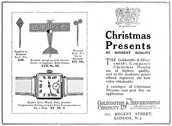 The Goldsmiths and Silversmiths Company. Christmas Presents      