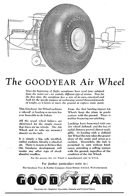 Goodyear Air Wheel 1930                                          