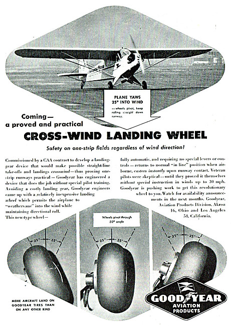 Goodyear Crosswind Landing  Wheels, Tyres & Brakes               