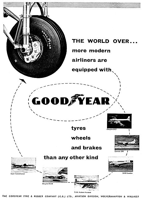 Goodyear Aircraft Tyres, Wheels & Brakes                         