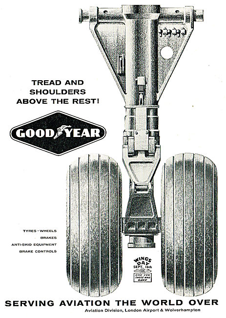 Goodyear Aircraft Tyres: Tread And Shoulders Above The Rest      