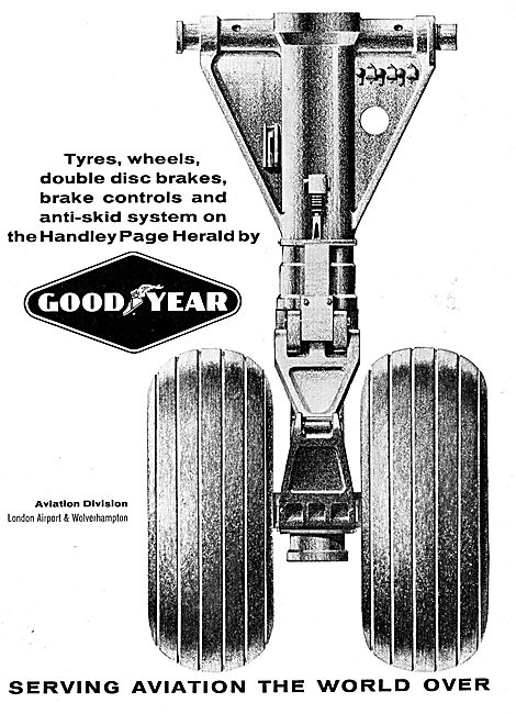 Goodyear Aircraft Tyres, Wheels, Disc Brakes & Anti-Skid Systems 