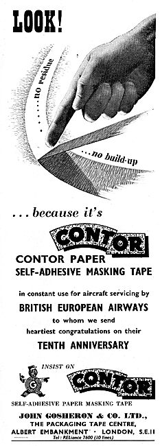 Gosheron Contor Self Adhesive Masking Tape For Aircraft Painting 