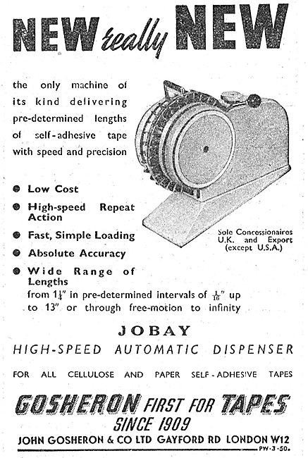 Gosheron Industrial Tapes - Jobay Tape Dispenser                 